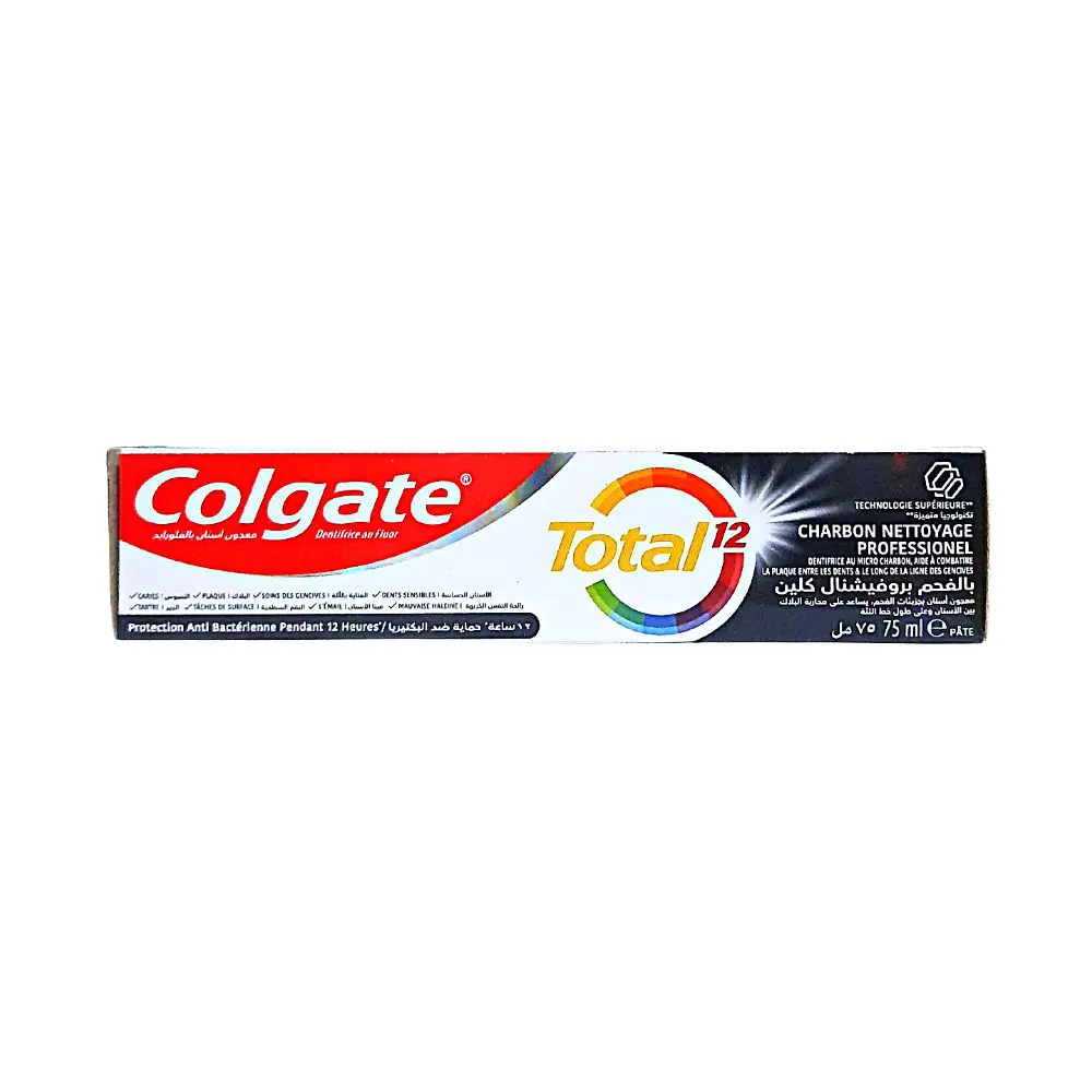 Dentifrice Total Charbon Colgate 75ml