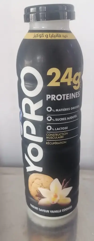 A boire Yopro 24g Proteines Vanille & Cookies Delice 300g 
