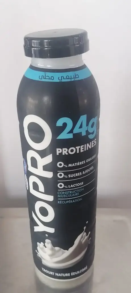 A boire Yopro 24g Proteines Nature Edulcoré Delice 300g