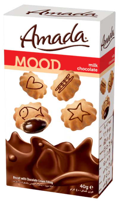 Biscuit Milk Chocolat Amada Mood 40g