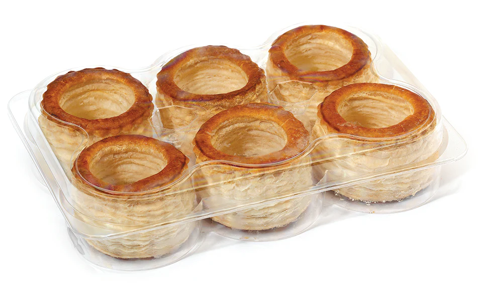 Vol au Vent Cases 6pcs