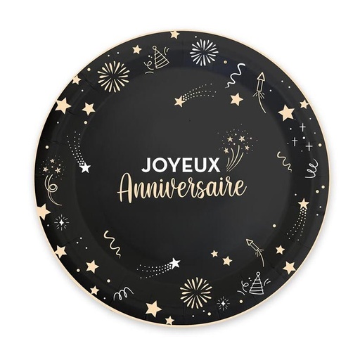 Assiette D'anniversaire