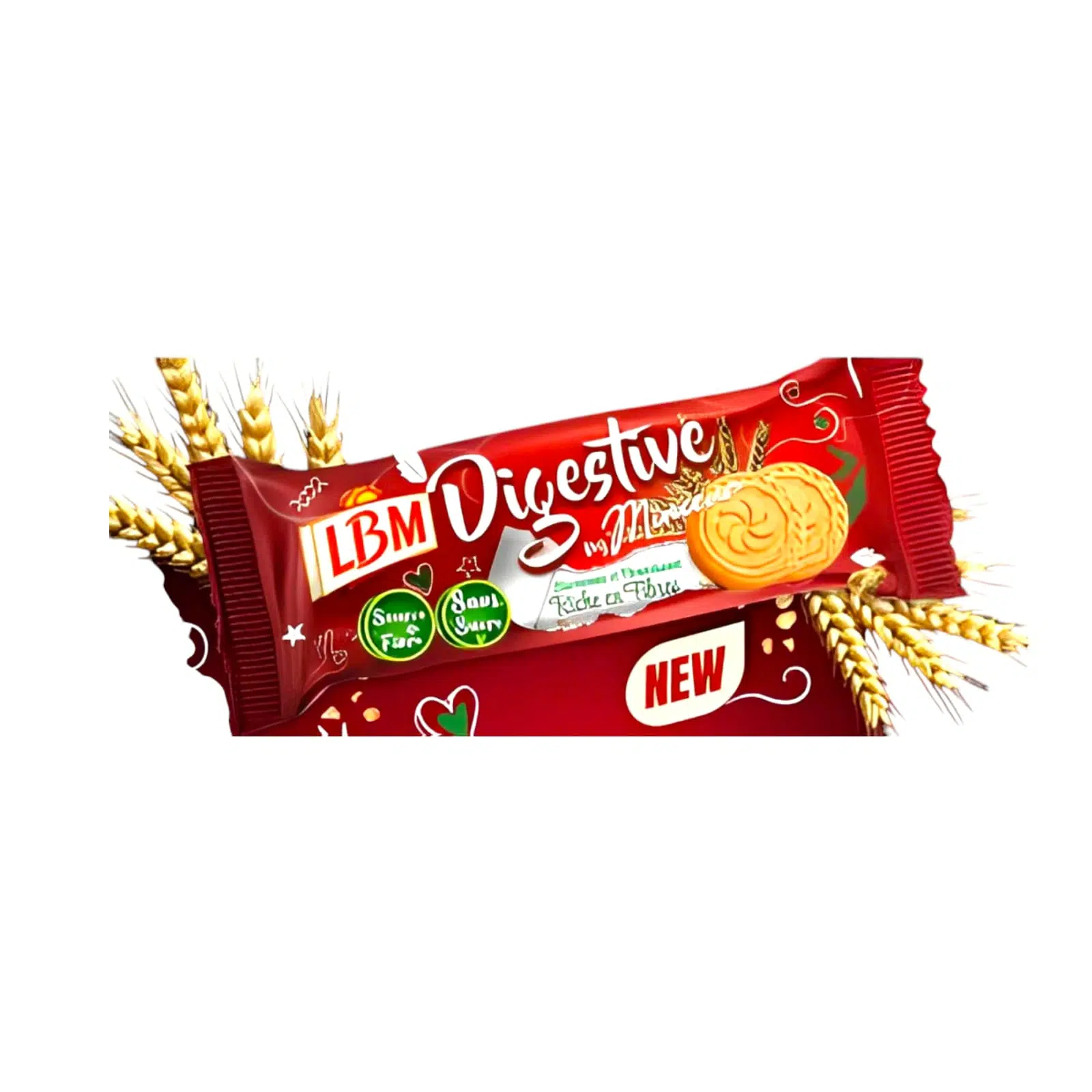 Biscuits Lbm Digestive Sans Sucre 100g