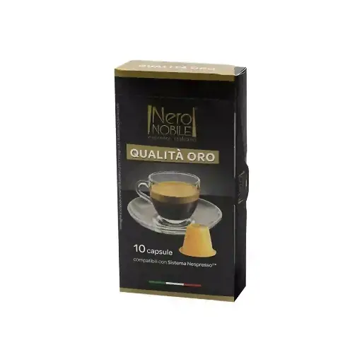 Boite 10 Capsules Nero Nobile Qualita' Oro 
