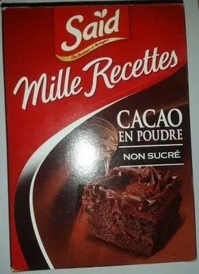 Cacao Poudre 1000 recettes Said 250g