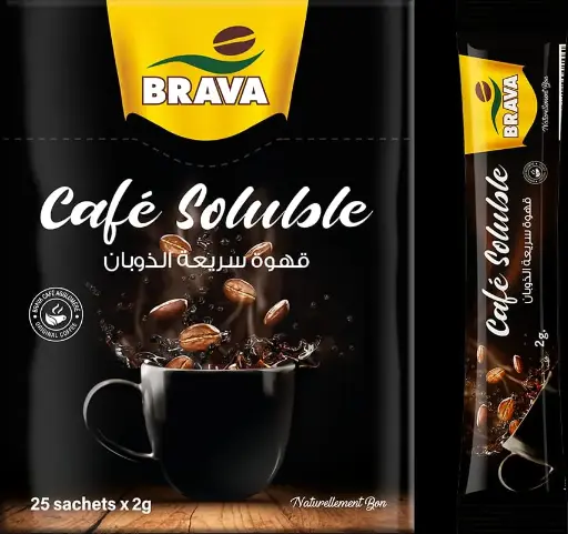 Café Soluble Brava dosette 2g