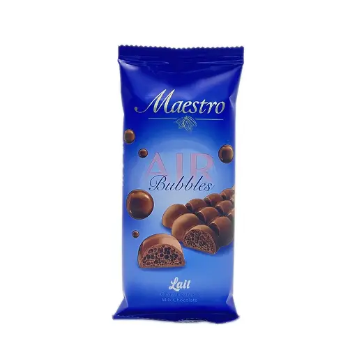 Chocolat Maestro Air Bubbles Lait 80g 