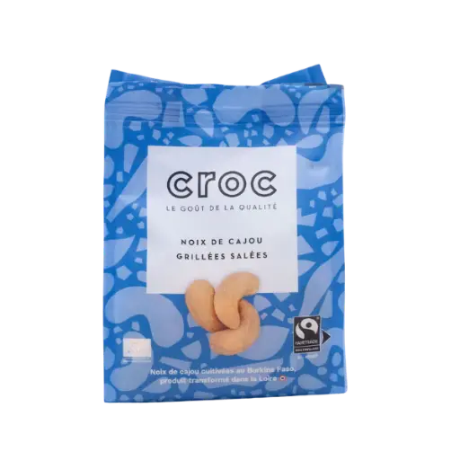Croc Snacks Noix de Cajou Grillées Salées 70g