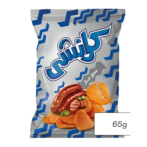Crunchy Hot Sausage 65g