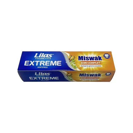 Dentifrice Miswak Soin Complet Lilas 75ml