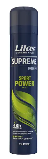 Déodorant Men Power Sport Lilas 200ml