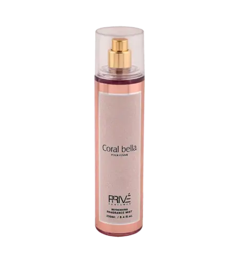 Eau de Parfum Coral bella Refreshing Fragrance 250ml