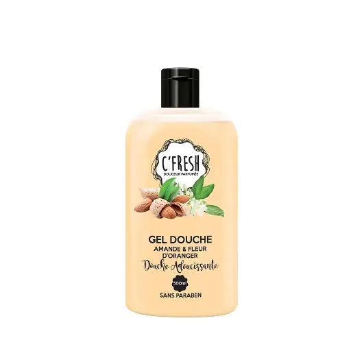 Gel Douche C'fresh Amande et Fleur D'Oranger 500ml