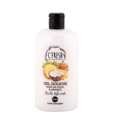 Gel Douche C'fresh Noix de Coco 500ml