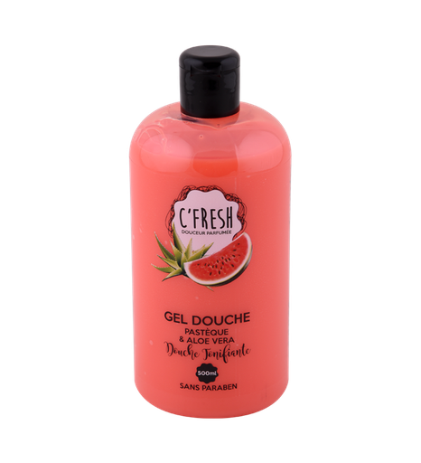 Gel Douche C'fresh Pastéque et Alo Vera 500ml