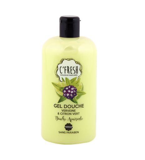 Gel Douche C'fresh Verveine et Citron Vert 500ml