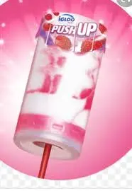 Glace Igloo Push Up Semi-Ice Milk