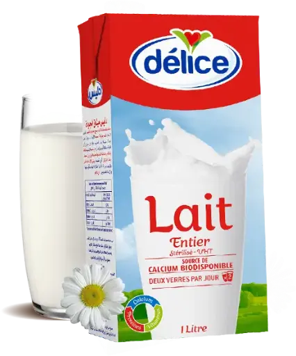 Lait Entier Délice 1L
