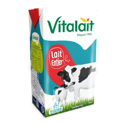 Lait Entier UHT Vitalait 1L