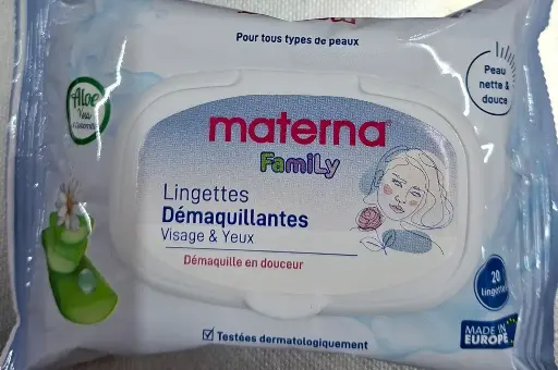 Lingettes Démaquillantes Materna 20Pcs