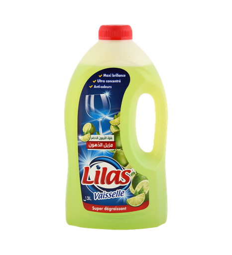Liquide Vaisselle Lilas Citron Vert 3L