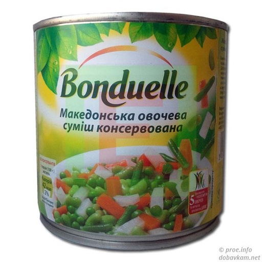 Macédoine de Légumes Bonduelle 400g  