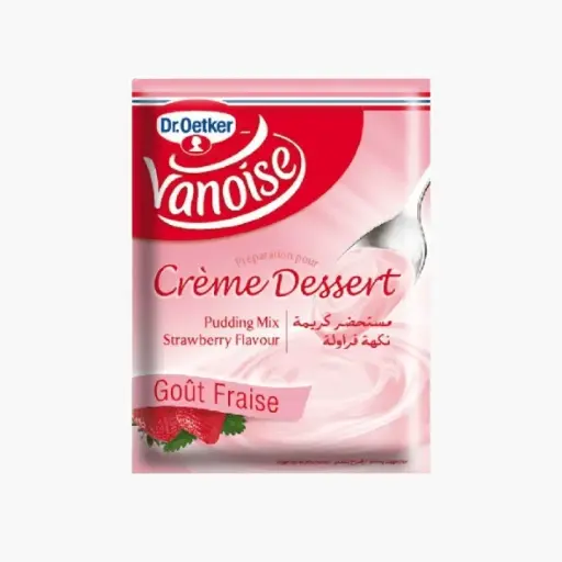 Préparation Crème Fraise Vanoise 40g