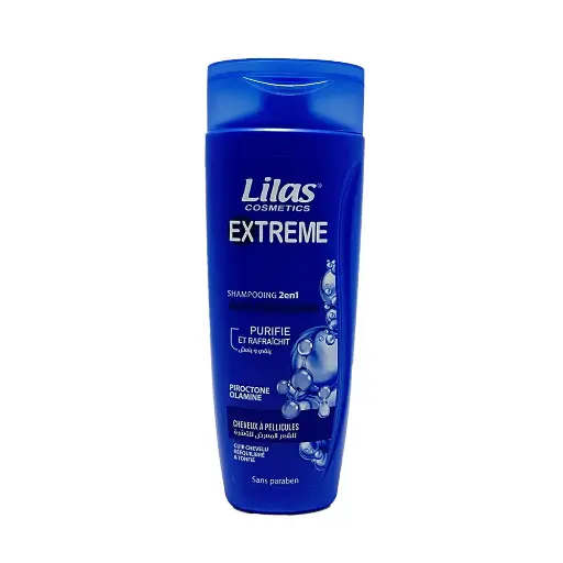 Shampoing Lilas Anti-Pelliculaire Bleu 2en1 350ml 