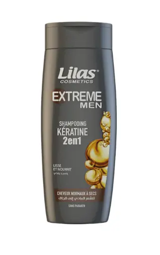 Shampoing Lilas Keratine 2en1 350ml