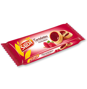 Tartelettes Saida Framboise 120g