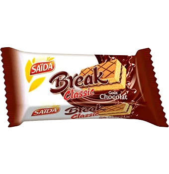 Cake Saida Break Chocolat 35g