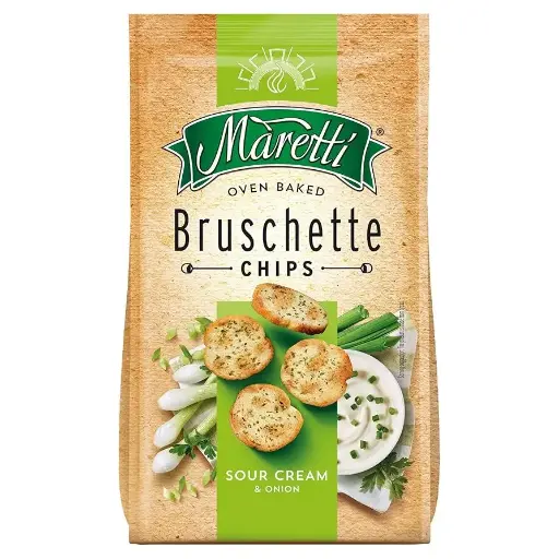 Bruchette Chips Maretti Onion Flavour 70g