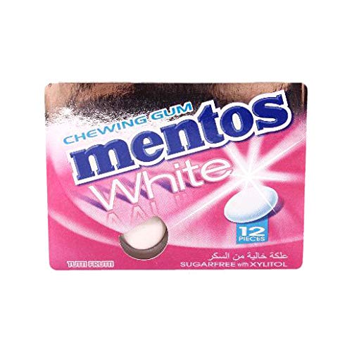 Chwing gum Mentos White Tutti Frutti 12 pcs
