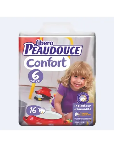 Couches Libero Peaudouce Confort +16 Kg