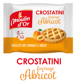 Crostatini Abricot Moulin d'Or 65g