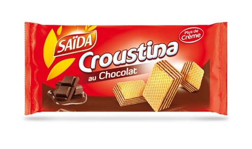 Gaufrettes Croustina Saida au Chocolat 100g