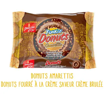 Donuts Amarettis Moulin Dor 60g