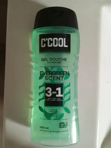 Gel Douche C'Cool 3en1 Evergreen Scent 400ml