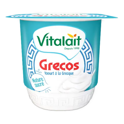 Grecos Nature Sucré Vitalait 100g