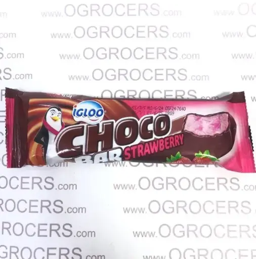 Glace Igloo Choco Bar Strawberry 39g