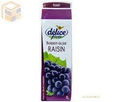 Jus Délice Raisin 1L