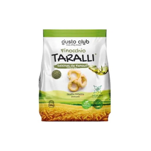 Kaki Taralli Graines De Fenouil 140g