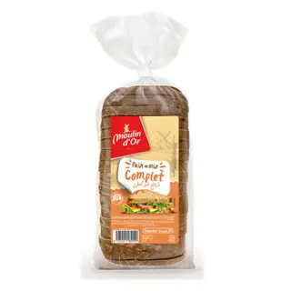 Pain Complet Moulin d'or 14pcs