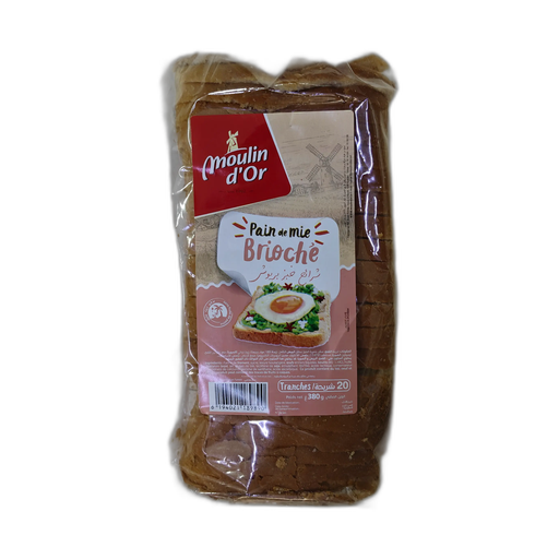 Pain De Mie Brioché Moulin d'Or 20pcs 