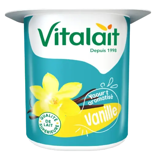Yaourt Vanille Vitalait 110g