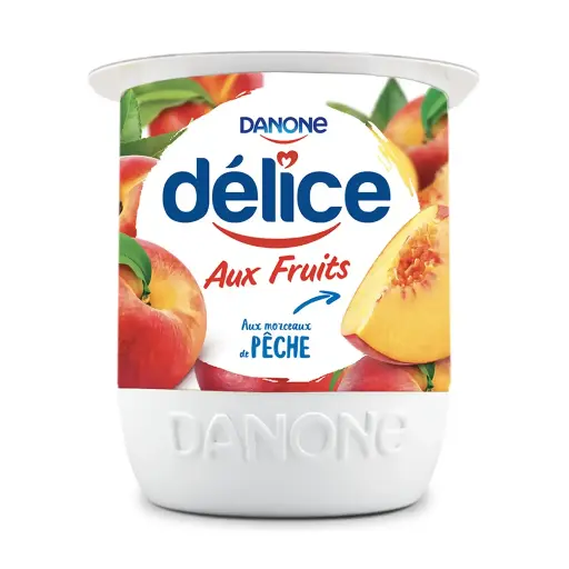 Yaourt aux Fruits Péche Délice 100g