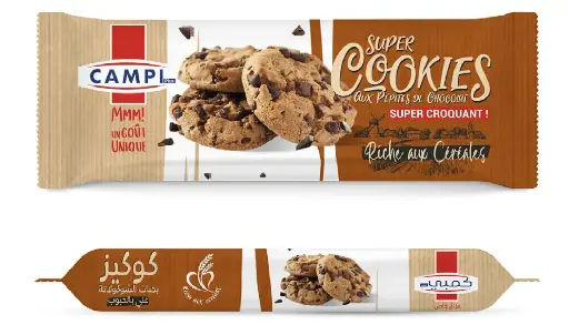 Biscuits Campi Cookies au Chocolat 90g
