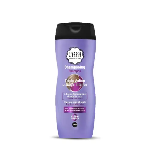 Shampooing C'Fresh triple action lissage Intense 650ml