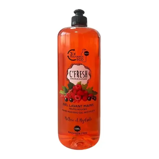 Gel Lavant C'fresh Fruits Rouge 1050ml