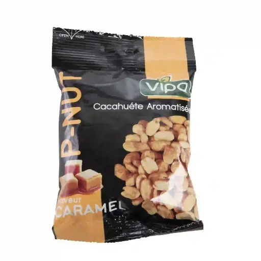 Cacahuétes Vipa Saveur Caramel 80g